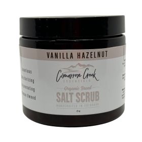 Vanilla Hazelnut Organic Salt Scrub (Scent: Vanilla Hazelnut (Seasonal), size: 96oz)